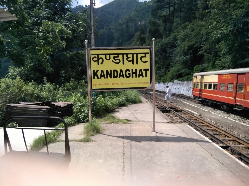 Kandaghat Station Shimla Toy Train