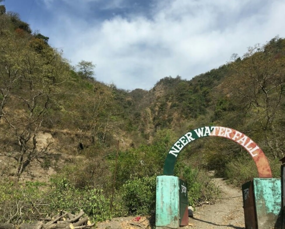 Entry Point of Neer Waterfall - Adventure in Rishikesh
